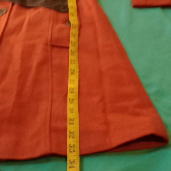 BLAC LABEL PINK , ORANGE BELTED COAT SIZE LARGE - Picture 9 of 14